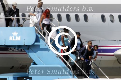 Amsterdam  27juli 2004
Will Smith arriveert  bij hotel Blakes. Zijn zoontje en zijn zus