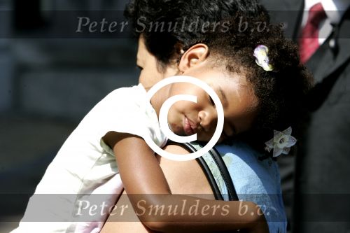 Amsterdam 28 augustus 2004
Kinderen van Will Smith op een rondvaartboot.
Peter Smulders bv