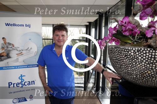 Baarn 8 april 2013
Wolter Kroes bij prescan voor een complete bodycheck.
Peter Smulders bv