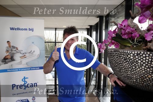 Baarn 8 april 2013
Wolter Kroes bij prescan voor een complete bodycheck.
Peter Smulders bv