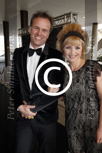Amsterdam 13 april 2013
Gala voor Ronald Mc Donald in het okura. Yvon jaspers met niewe look en man
Peter Smulders bv