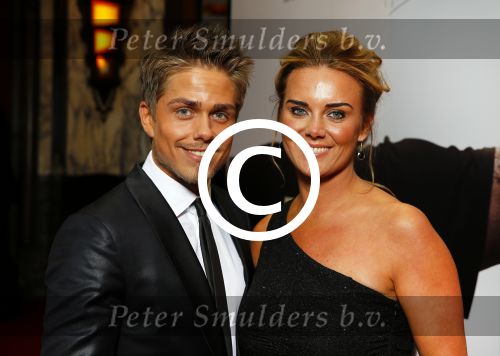 Amsterdam 30 maart 2015
Premiere Bloed zweet en tranen (film over het leven van Andre Hazes) in Tuschinski.
Andre Hazes Jr. en vriendin