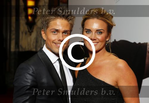 Amsterdam 30 maart 2015
Premiere Bloed zweet en tranen (film over het leven van Andre Hazes) in Tuschinski.
Andre Hazes Jr. en vriendin