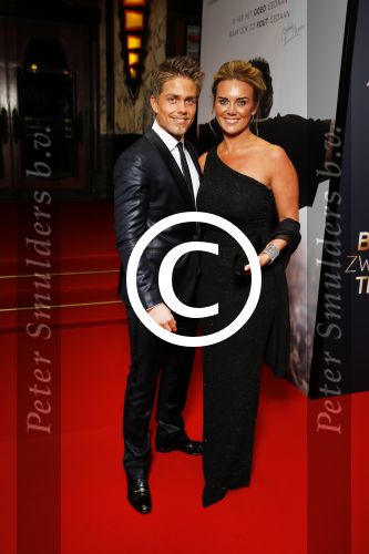 Amsterdam 30 maart 2015
Premiere Bloed zweet en tranen (film over het leven van Andre Hazes) in Tuschinski.
Andre Hazes Jr. en vriendin