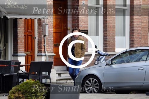 Amsterdam 31 maart 2015
Camiel Eurlings op straat in Amsterdam .