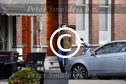 Amsterdam 31 maart 2015
Camiel Eurlings op straat in Amsterdam .