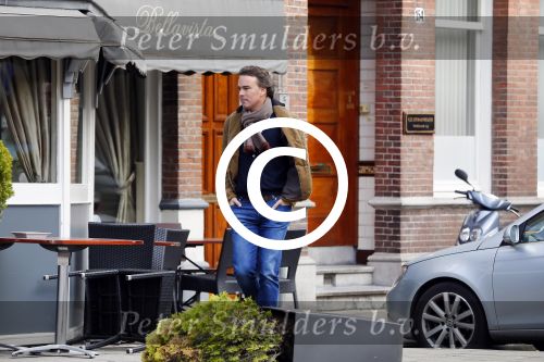 Amsterdam 31 maart 2015
Camiel Eurlings op straat in Amsterdam .