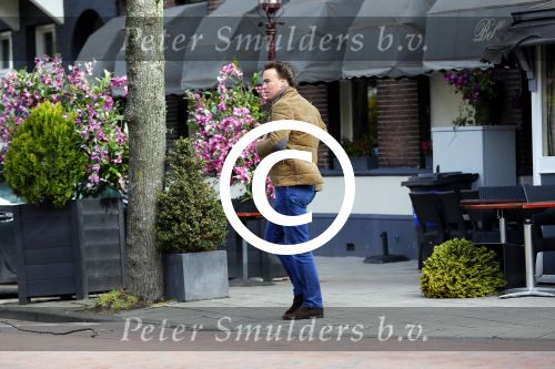 Amsterdam 31 maart 2015
Camiel Eurlings op straat in Amsterdam .
