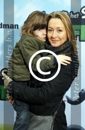 Amsterdam 22 maart 2015
Premiere Shaun het schaap in Tuschinski.
Cynthia Abma met zoon