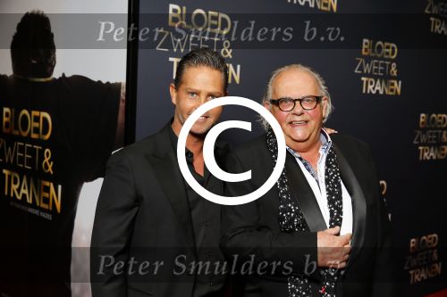 Amsterdam 30 maart 2015
Premiere Bloed zweet en tranen (film over het leven van Andre Hazes) in Tuschinski.
John v d Ven en Danny de Munk