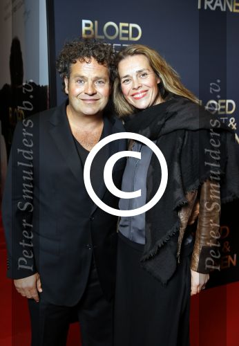 Amsterdam 30 maart 2015
Premiere Bloed zweet en tranen (film over het leven van Andre Hazes) in Tuschinski.
Dirk Zeelenberg met zijn vrouw Suze
