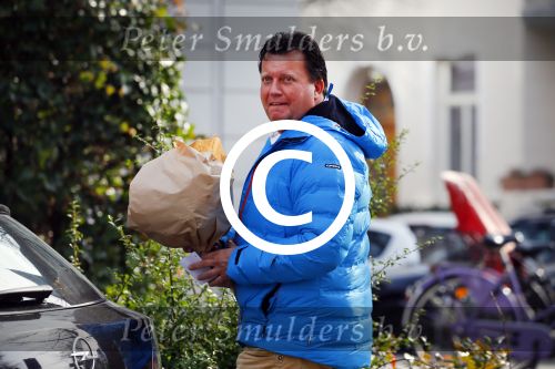 Hamburg 18 maart 2015   
Edwin Bredius bij het huis van Sylvie Meis in Hamburg