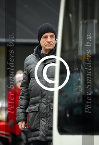 Amsterdam 6 maart 2015 
Filip Bolluyt staat op de tram te wachten