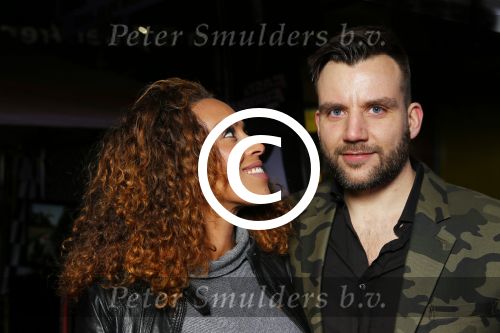Amsterdam 1 april 2015
Premiere fast and Furious 7 in pathe arena.
Glennis Grace met vriend