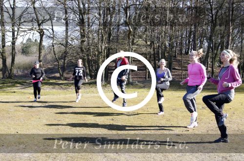 Blaricum 8 maart 2015
De koffieshof van Gordon blushing organiseert bootcamps.
Ook John Heuckeroth (broer Gordon) kwam met zijn zoontje kijken