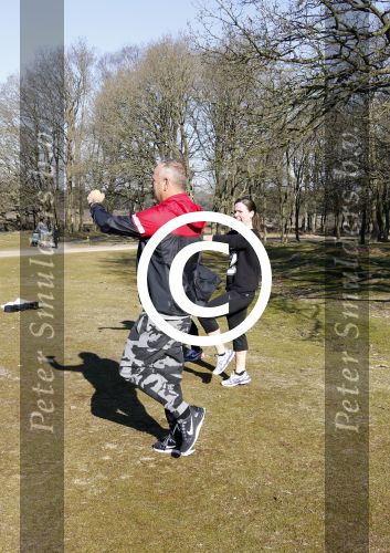 Blaricum 8 maart 2015
De koffieshof van Gordon blushing organiseert bootcamps.
Ook John Heuckeroth (broer Gordon) kwam met zijn zoontje kijken