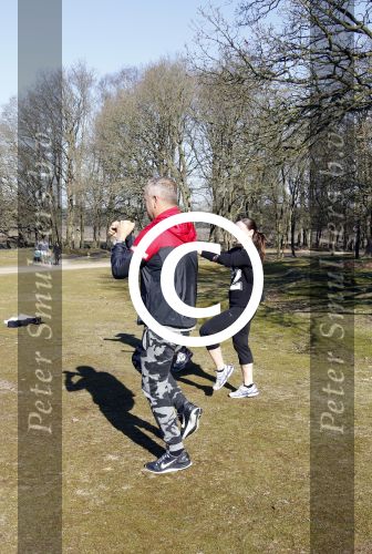 Blaricum 8 maart 2015
De koffieshof van Gordon blushing organiseert bootcamps.
Ook John Heuckeroth (broer Gordon) kwam met zijn zoontje kijken