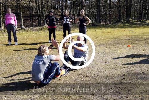 Blaricum 8 maart 2015
De koffieshof van Gordon blushing organiseert bootcamps.
Ook John Heuckeroth (broer Gordon) kwam met zijn zoontje kijken