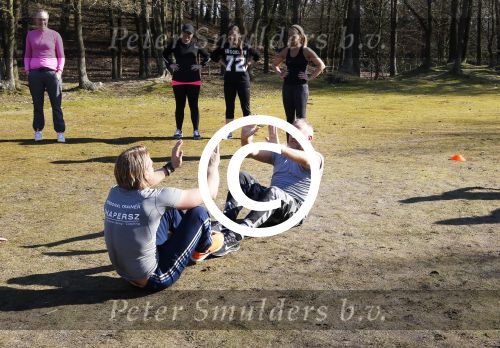 Blaricum 8 maart 2015
De koffieshof van Gordon blushing organiseert bootcamps.
Ook John Heuckeroth (broer Gordon) kwam met zijn zoontje kijken