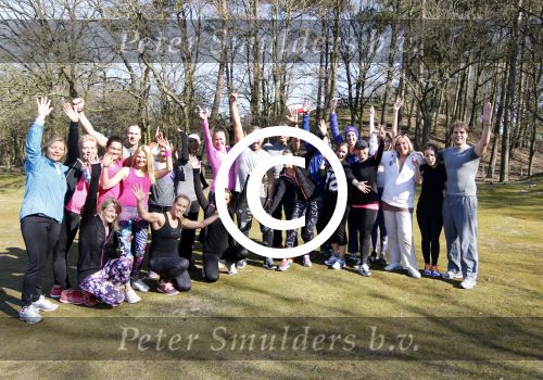 Blaricum 8 maart 2015
De koffieshof van Gordon blushing organiseert bootcamps.
Ook John Heuckeroth (broer Gordon) kwam met zijn zoontje kijken