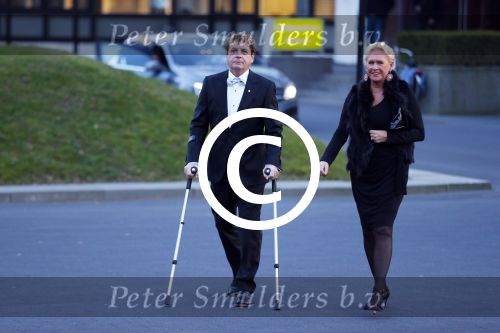 Hilversum 17 maart 2015
Uitreiking van de Buma Stemra prijzen in studio 21
Hans v Hemert op krukken