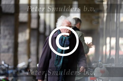 Amsterdam 30 maart 2015
Henk Spaan op straat in Amsterdam