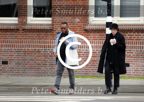 Amsterdam 9 maart 2015 
Howard Komproe met zijn vriendin in Amsterdam zuid