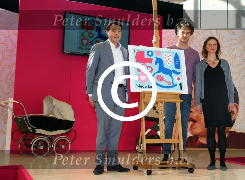 Amsterdam, 25 Februari 2015
RAI lancering nieuwe postzegel door Jim Bakkum bij de Negenmaanden Beurs