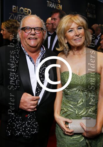 Amsterdam 30 maart 2015
Premiere Bloed zweet en tranen (film over het leven van Andre Hazes) in Tuschinski.
John v d Ven met zijn vrouw Margot v d Ven