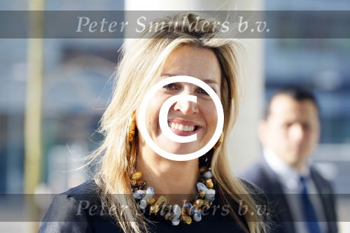 Amsterdam 13 maart 2015
Koningin Maxima bij Deloitte in Amsterdam. Maxima heeft een nieuwe audi A8