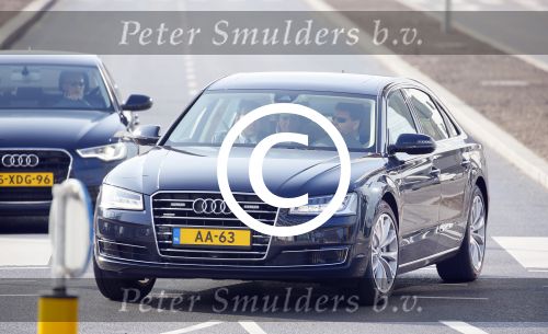 Amsterdam 13 maart 2015
Koningin Maxima bij Deloitte in Amsterdam. Maxima heeft een nieuwe audi A8