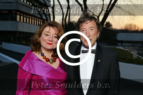 Hilversum 17 maart 2015
Uitreiking van de Buma Stemra prijzen in studio 21. 
Laurens v Rooyen met vrouw