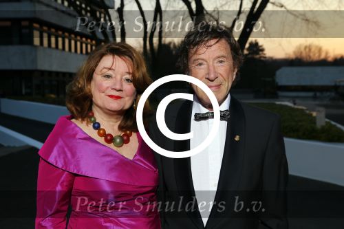 Hilversum 17 maart 2015
Uitreiking van de Buma Stemra prijzen in studio 21. 
Laurens v Rooyen met vrouw