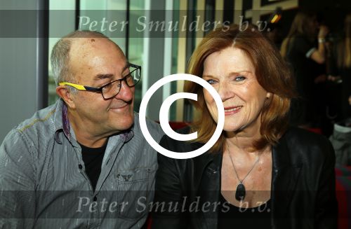 Amsterdam 24 maart 2015
presentatie het grote songfestival boek door Richard v d Crommert en Dave Boomkens in het double three hotel.
Lenny Kuhr met partner
