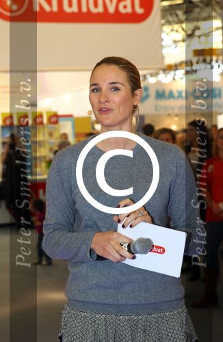 Amsterdan, 25 Februari 2015
Lieke v Lexmond tijdens de presentatie en opening van de Negenmaanden Beurs