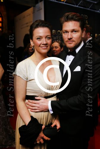 Amsterdam 30 maart 2015
Premiere Bloed zweet en tranen (film over het leven van Andre Hazes) in Tuschinski.
Luc Peters met zijn vrouw