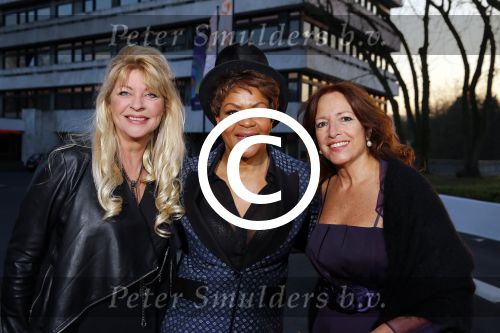 Hilversum 17 maart 2015
Uitreiking van de Buma Stemra prijzen in studio 21. Manuela Kemp Ruth Jacoth en Paula Patricio