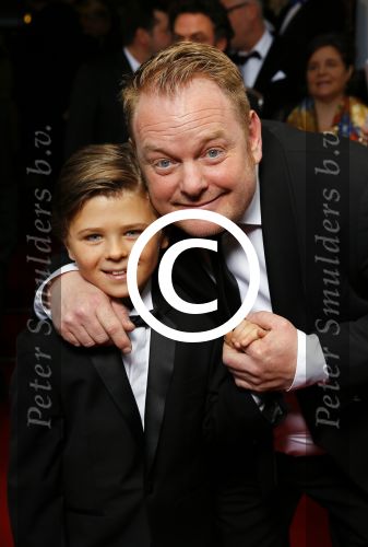 Amsterdam 30 maart 2015
Premiere Bloed zweet en tranen (film over het leven van Andre Hazes) in Tuschinski.
Martijn Fischer met Dadewych Minis en Matheu Hinzen
