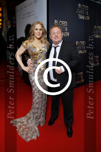 Amsterdam 30 maart 2015
Premiere Bloed zweet en tranen (film over het leven van Andre Hazes) in Tuschinski.
Martijn Fischer met Dadewych Minis en Matheu Hinzen
