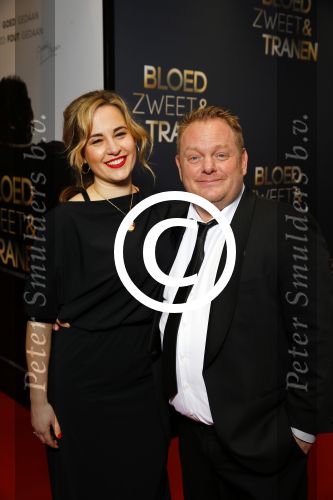 Amsterdam 30 maart 2015
Premiere Bloed zweet en tranen (film over het leven van Andre Hazes) in Tuschinski.
Martijn Fischer met zijn vriendin