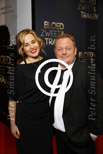 Amsterdam 30 maart 2015
Premiere Bloed zweet en tranen (film over het leven van Andre Hazes) in Tuschinski.
Martijn Fischer met zijn vriendin