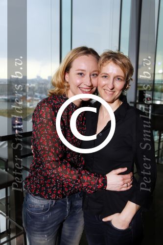 Amsterdam 24 maart 2015
presentatie het grote songfestival boek door Richard v d Crommert en Dave Boomkens in het double three hotel. Michelle Courtens met partner