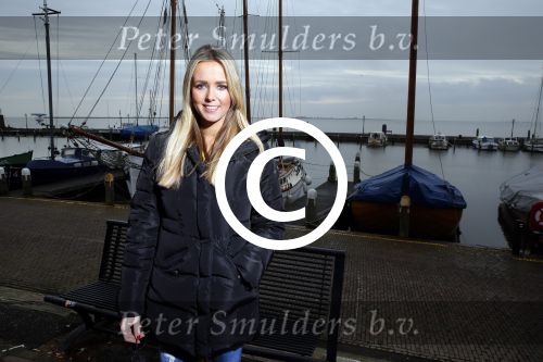 Volendam 5 maart 2014
Presentatie 100% NL Magazine ism postcodeloterij bij old Dutch.
Monique Smit zwanger