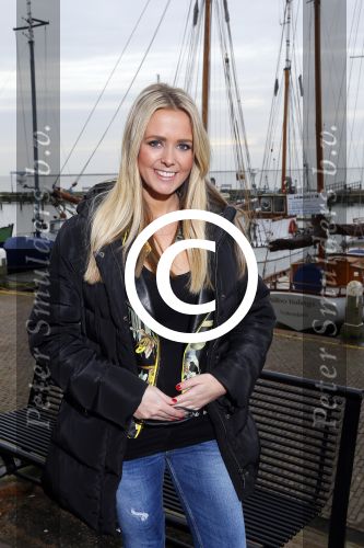Volendam 5 maart 2014
Presentatie 100% NL Magazine ism postcodeloterij bij old Dutch.
Monique Smit zwanger