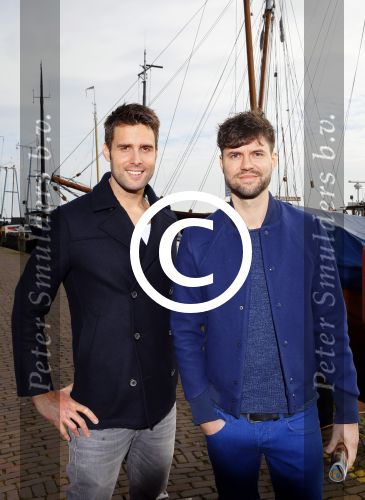 Volendam 5 maart 2014
Presentatie 100% NL Magazine ism postcodeloterij bij old Dutch.
Nick Schilder en Simon Keizer