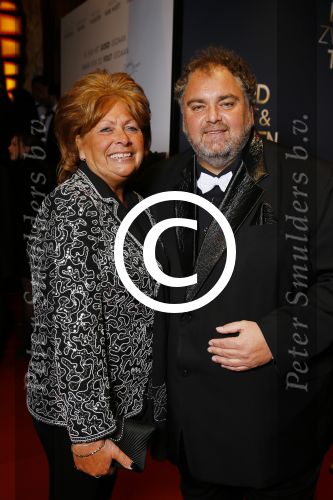 Amsterdam 30 maart 2015
Premiere Bloed zweet en tranen (film over het leven van Andre Hazes) in Tuschinski.
Peter Beense met vrouw