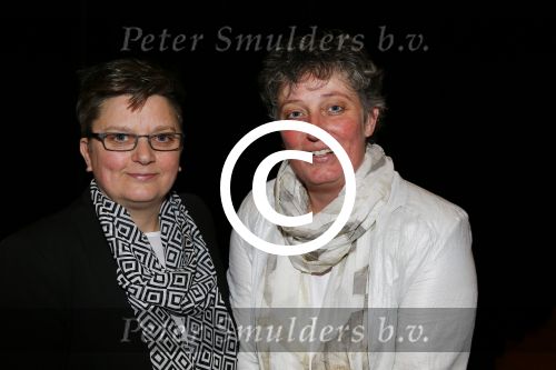 Hilversum 26 maart 2015
Gala stichting hulphond in studio 21. Petra v Benten met partner