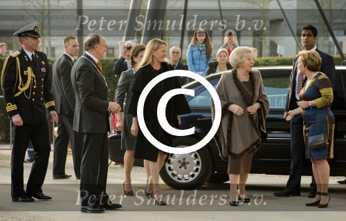 Enschede, 18 Maart 2015
Prinses Beatrix en Prinses Mabel waren vandaag op de Universiteit Twente in Enschede voor de uitreiking van de Prins Friso Ingenieursprijs