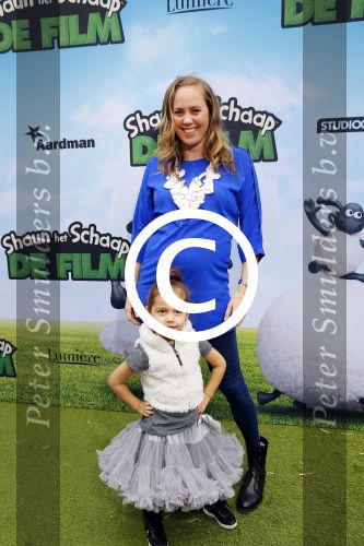 Amsterdam 22 maart 2015
Premiere Shaun het schaap in Tuschinski.
Regina Romeijn zwanger met dochter