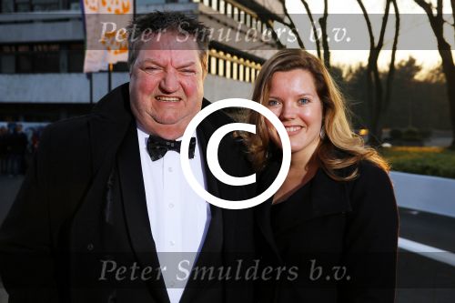 Hilversum 17 maart 2015
Uitreiking van de Buma Stemra prijzen in studio 21. Ron Stoeltie met dochter